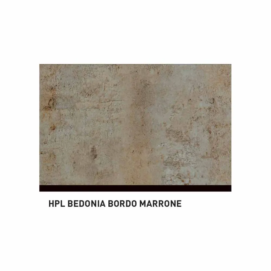 Varaschin Design-salontafel voor buiten in geverfd aluminium Viadurini