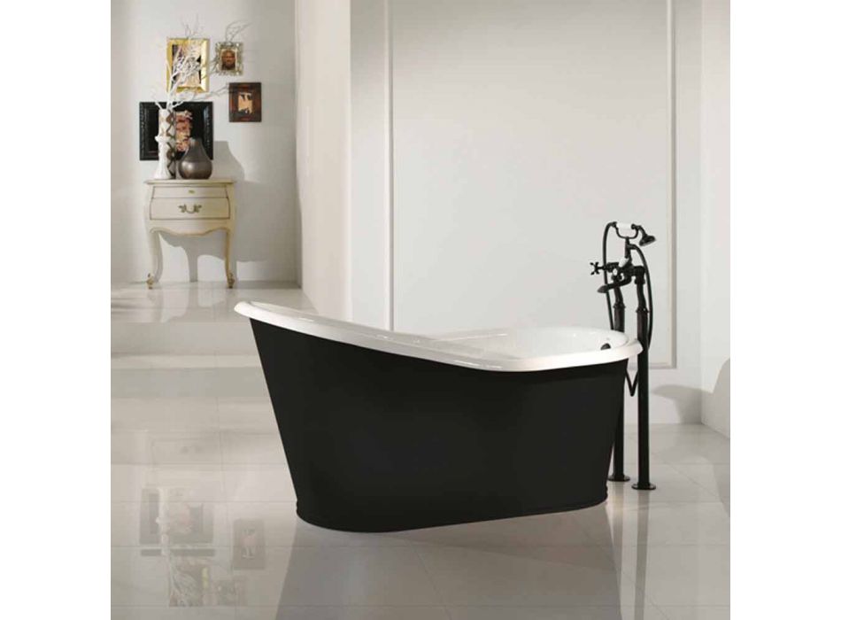 Bath ontwerp freestanding gietijzer Old Viadurini