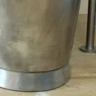 Bad vrijstaand koperbad afgewerkt nikkel Julia Viadurini