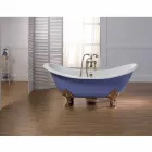 Bath geglazuurd en geschilderd gietijzer benen Lane Viadurini