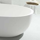 Moderne ovale vrijstaande badkuip gemaakt in Italië, Frascati Viadurini
