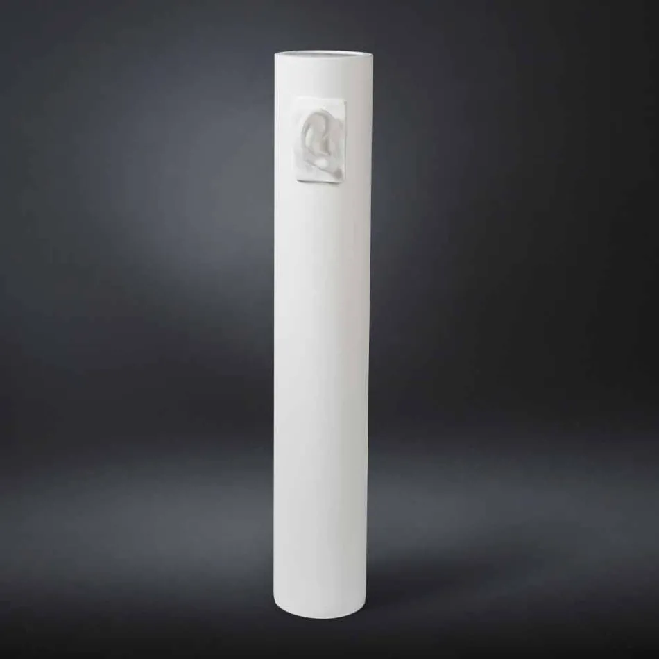 Hoge ambachtelijke vaas in gekleurd keramiek Made in Italy - Monte Viadurini