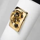 Hoge ambachtelijke vaas in gekleurd keramiek Made in Italy - Monte Viadurini