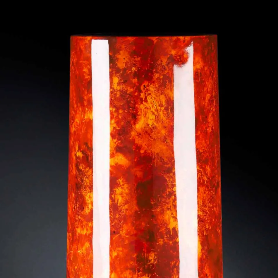 Hoge binnenvaas in gekleurd polyethyleen Made in Italy - Lepanto Viadurini