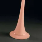 Hoge binnenvaas in gekleurd glas Modern design Made in Italy - Elviro Viadurini