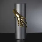 Hoge keramische binnenvaas, handgemaakt in Italië - Monte Viadurini