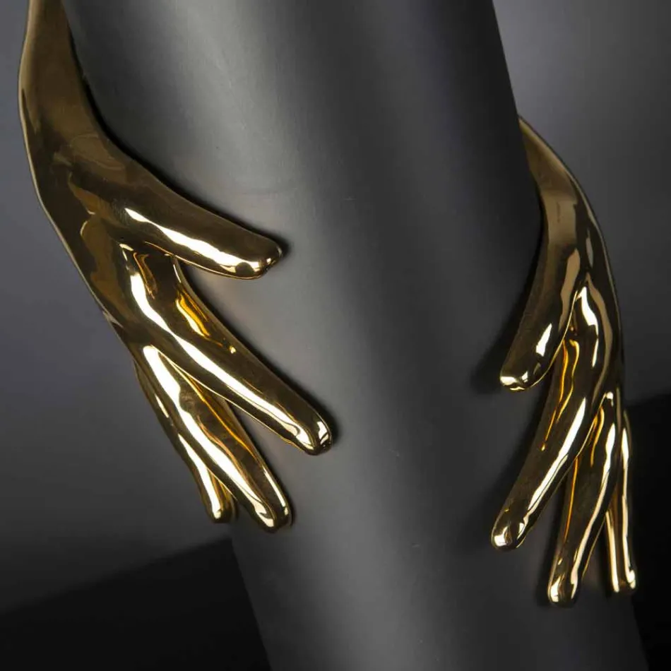 Hoge keramische binnenvaas, handgemaakt in Italië - Monte Viadurini