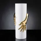 Hoge keramische binnenvaas, handgemaakt in Italië - Monte Viadurini