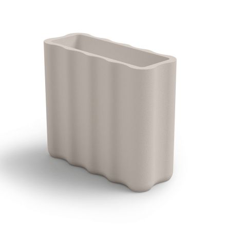 Buitenvaas in gekleurd polyethyleen 2 maten Made in Italy - Barbia Viadurini