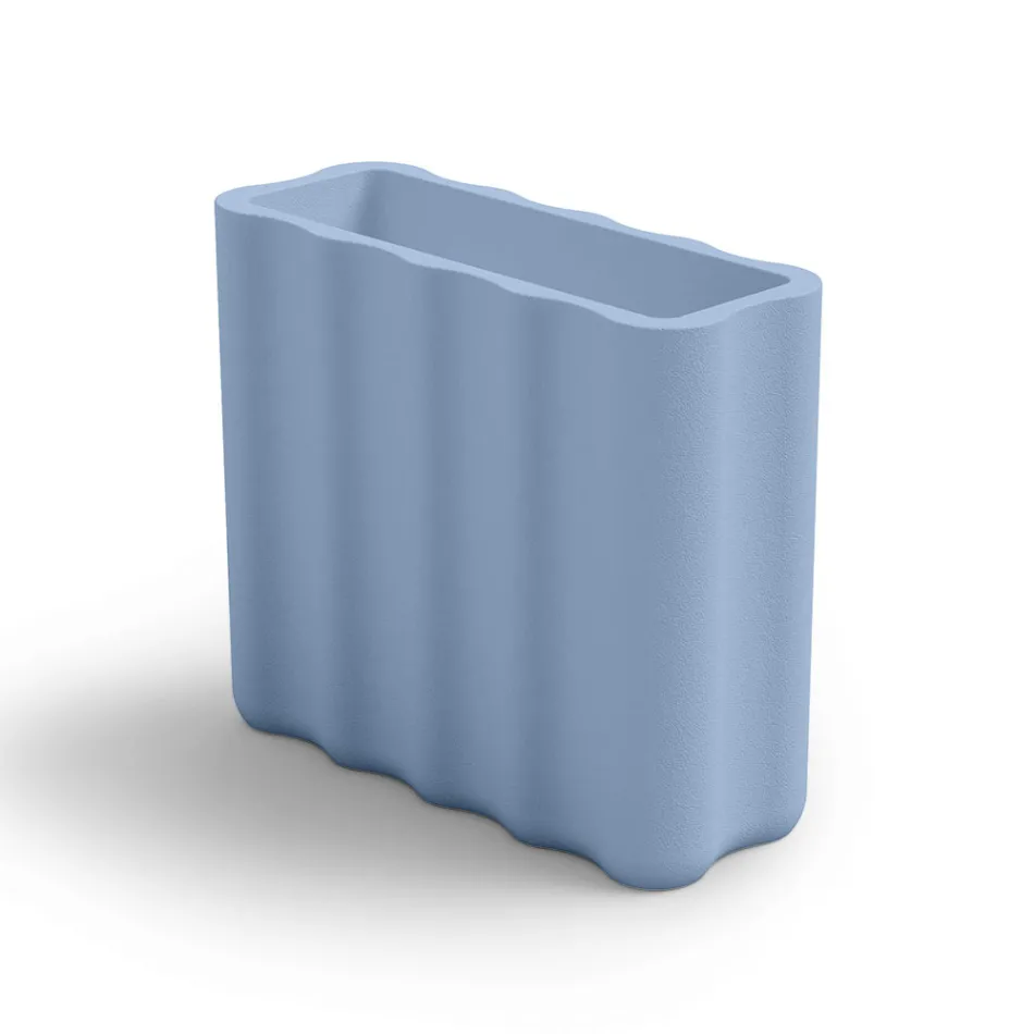 Buitenvaas in gekleurd polyethyleen 2 maten Made in Italy - Barbia Viadurini