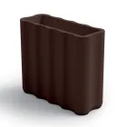 Buitenvaas in gekleurd polyethyleen 2 maten Made in Italy - Barbia Viadurini