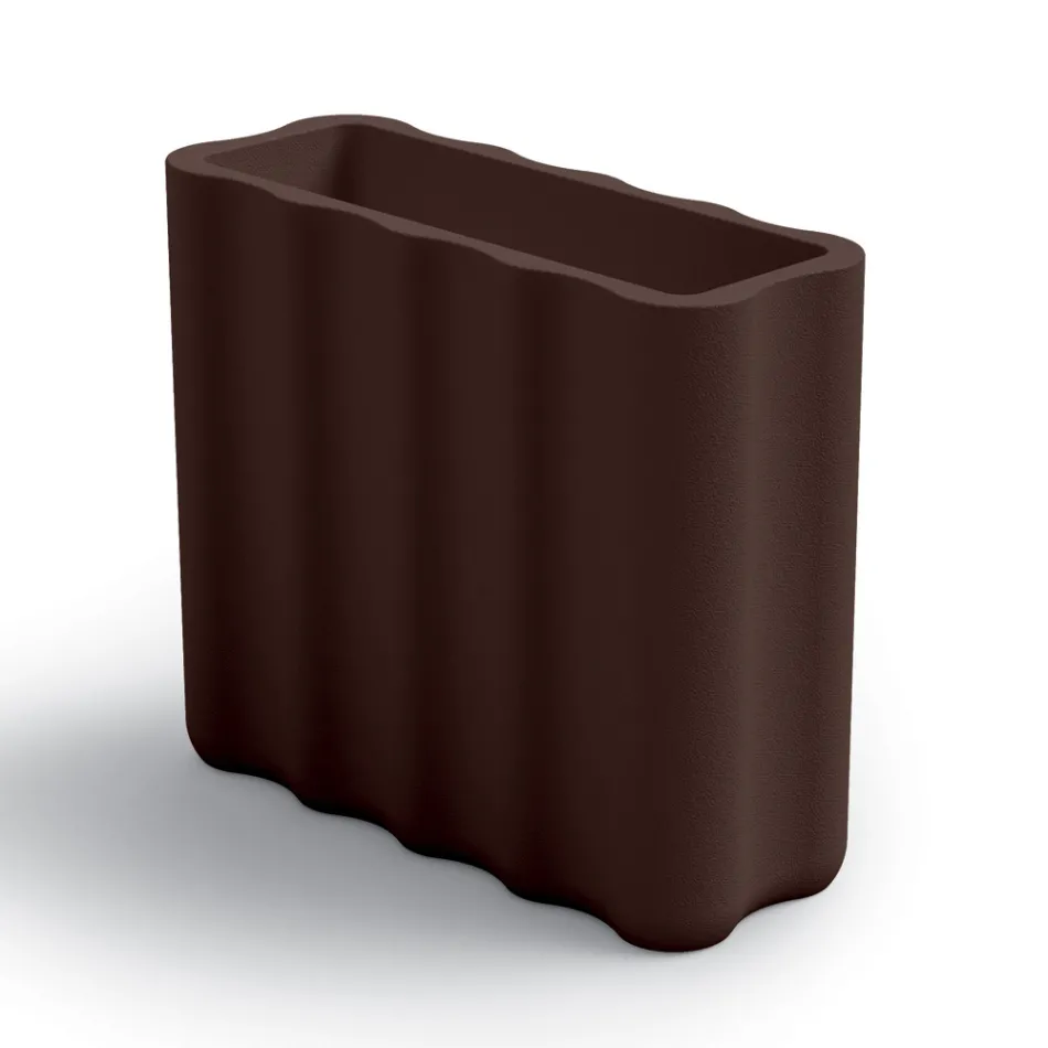 Buitenvaas in gekleurd polyethyleen 2 maten Made in Italy - Barbia Viadurini