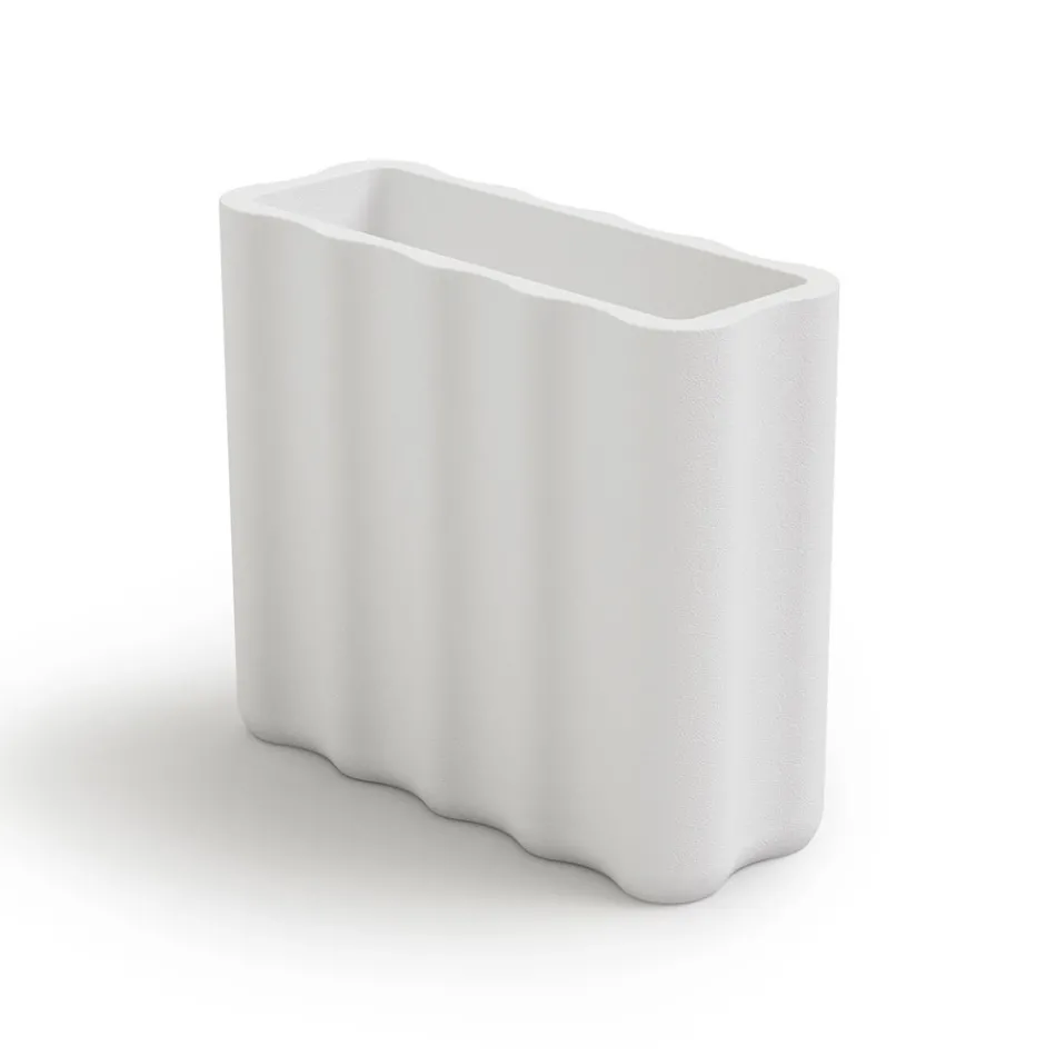 Buitenvaas in gekleurd polyethyleen 2 maten Made in Italy - Barbia Viadurini