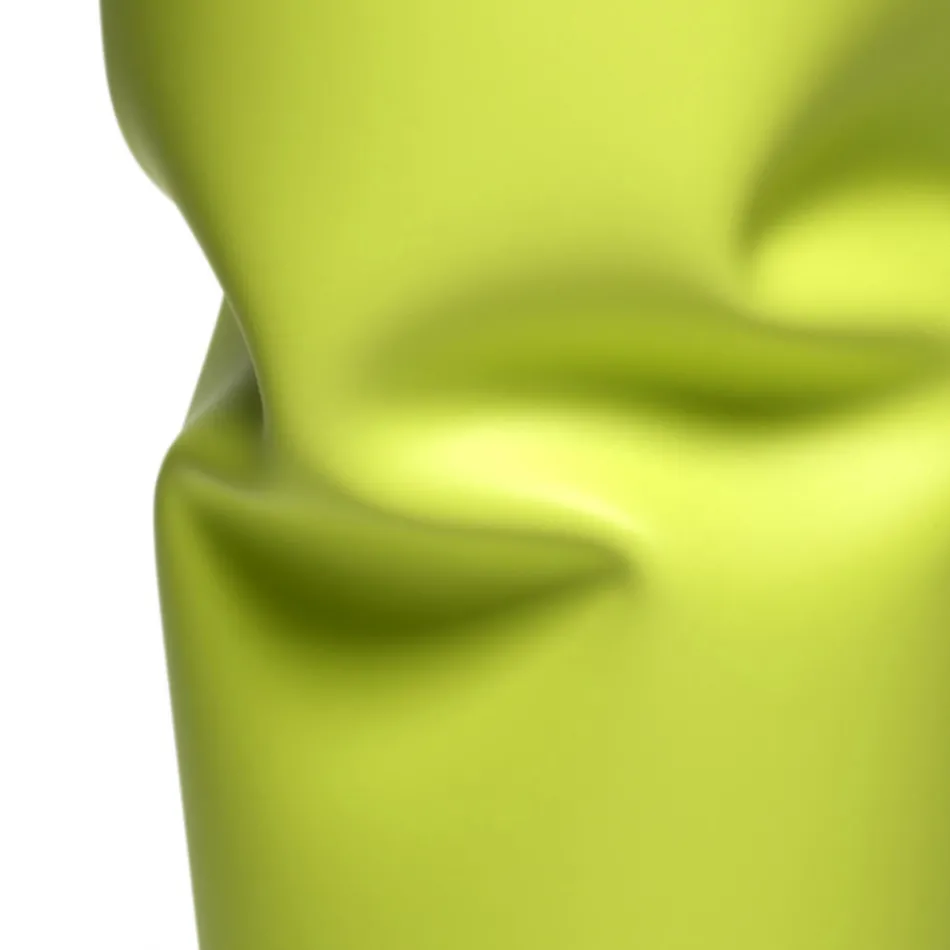 Mat gekleurde polyethyleen buitenvaas gemaakt in Italië - Proud Viadurini