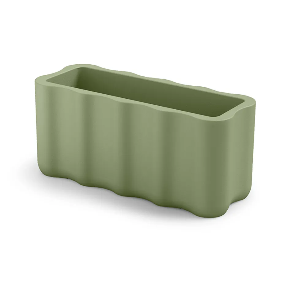 Buitenvaas van gekleurd polyethyleen Made in Italy - Messy Viadurini