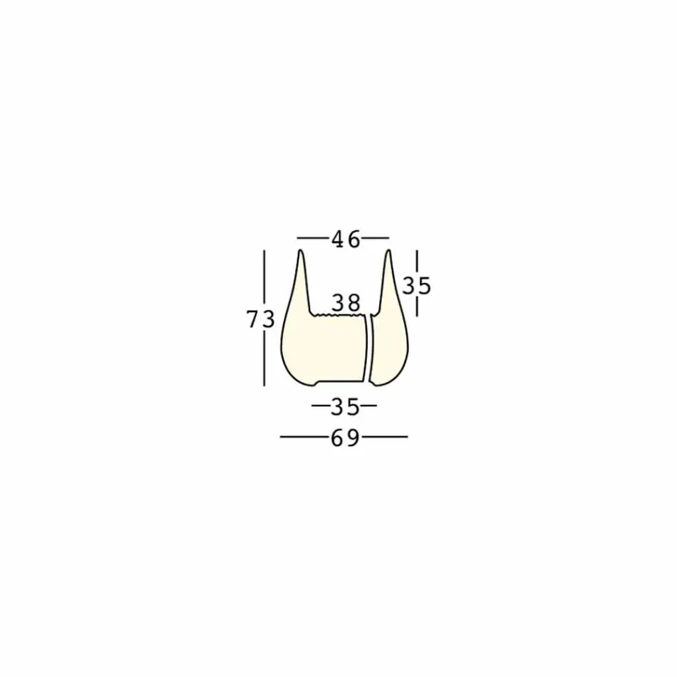 Outdoor lichtgevende design druppelvaas in polyethyleen Made in Italy - Monita Viadurini