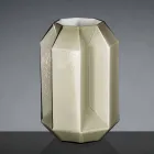 Binnenvaas van gepolijst glas, handgemaakt in Italië - Flock Viadurini