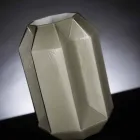 Binnenvaas van gepolijst glas, handgemaakt in Italië - Flock Viadurini