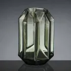 Binnenvaas van gepolijst glas, handgemaakt in Italië - Flock Viadurini