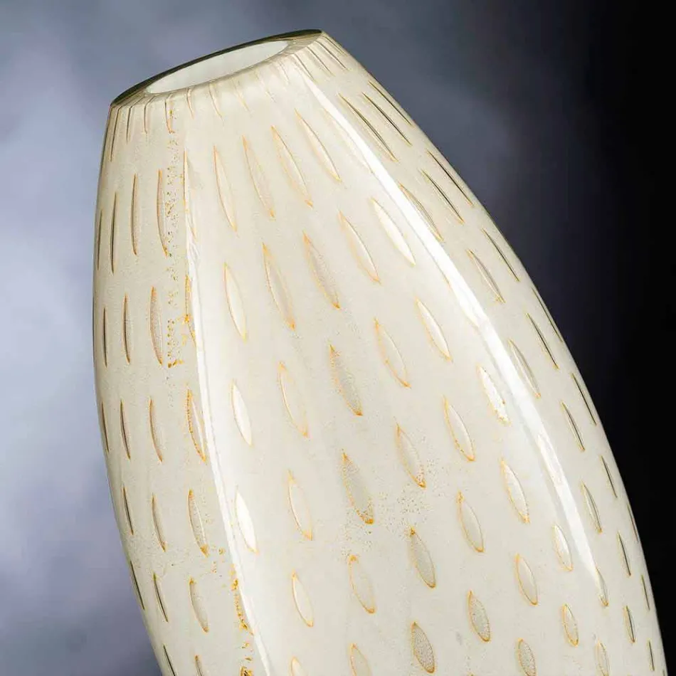 Binnenvaas in gekleurd Murano geblazen glas gemaakt in Italië - Asper Viadurini