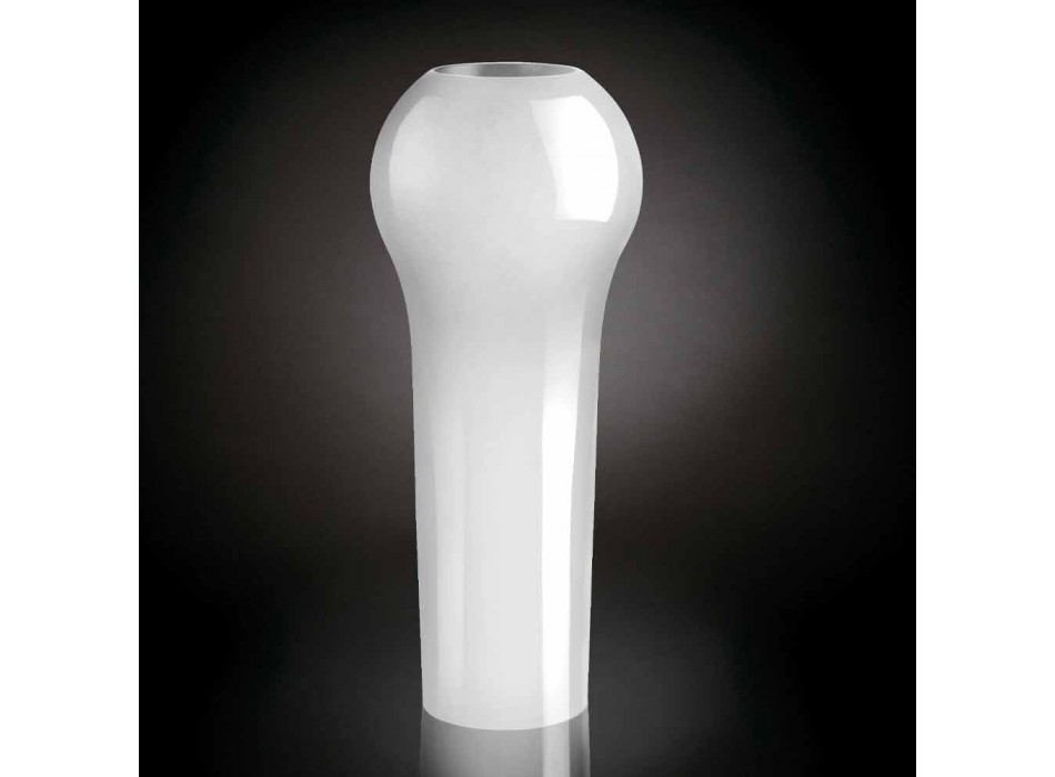 Hoge decoratieve vaas in polyethyleen modern design Made in Italy - Takagi Viadurini