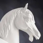 Handgemaakte decoratieve vaas in wit keramiek of 24-karaats goud gemaakt in Italië - Jakcy Viadurini