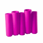 Decoratieve gekleurde vaas Dia Bamboe modern ontwerp gemaakt in Italië Viadurini