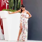 Gekleurde decoratieve vaas Dia De moderne polyethyleen vaas gemaakt in Italië Viadurini