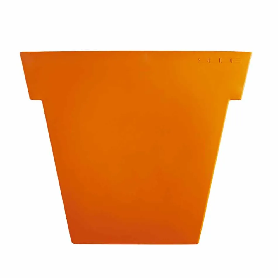 Gekleurde decoratieve vaas Dia De moderne polyethyleen vaas gemaakt in Italië Viadurini