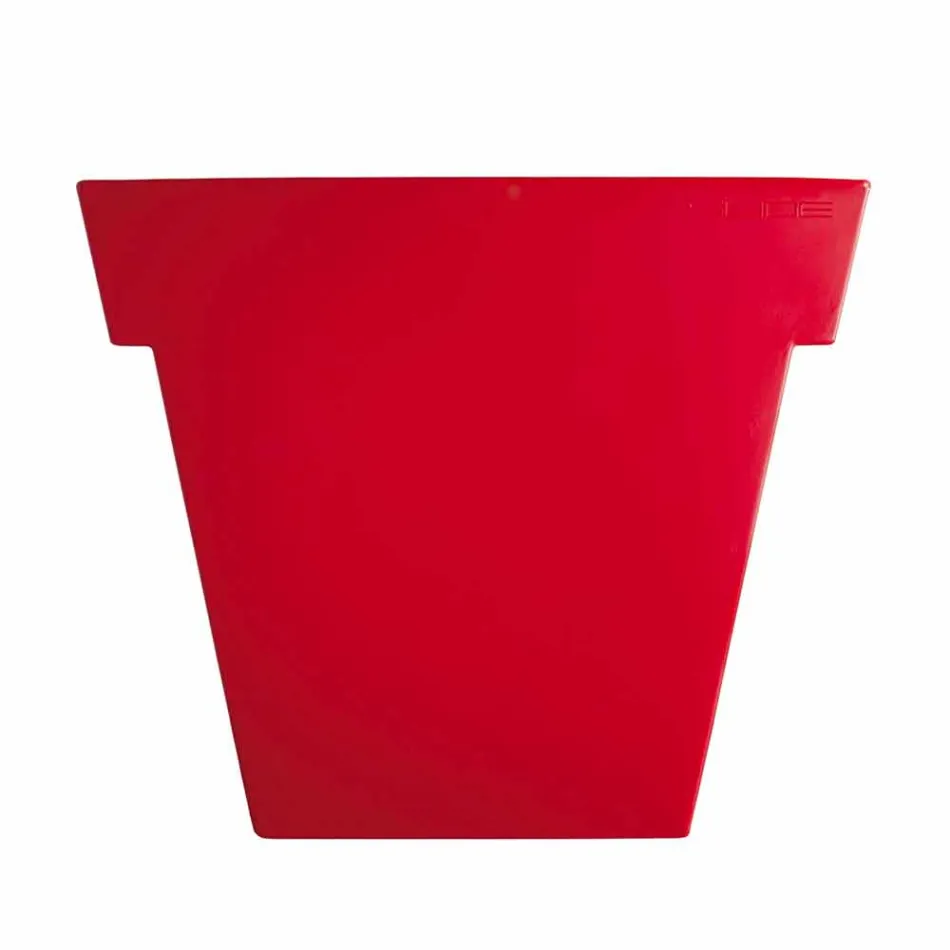 Gekleurde decoratieve vaas Dia De moderne polyethyleen vaas gemaakt in Italië Viadurini