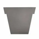 Gekleurde decoratieve vaas Dia De moderne polyethyleen vaas gemaakt in Italië Viadurini