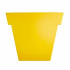 Gekleurde decoratieve vaas Dia De moderne polyethyleen vaas gemaakt in Italië Viadurini