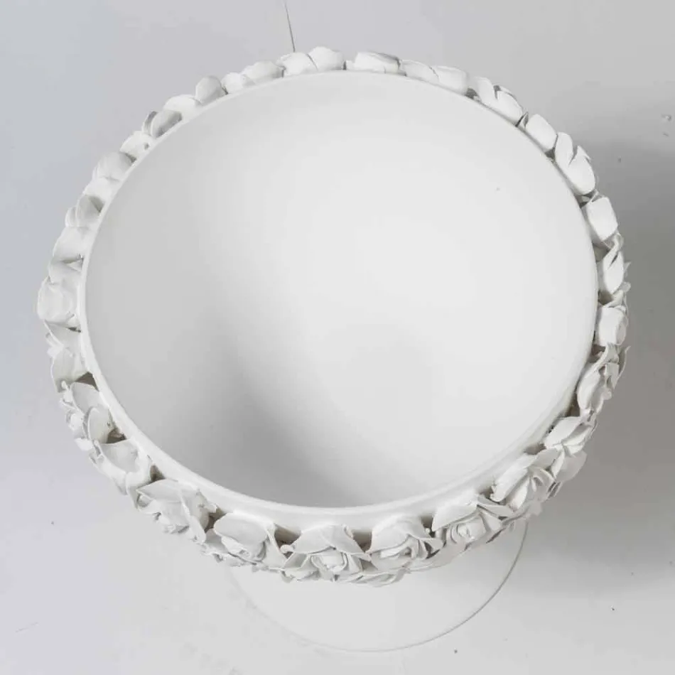 Decoratieve binnenvaas in Biana keramiek met made in Italy decoratie - Camogli Viadurini