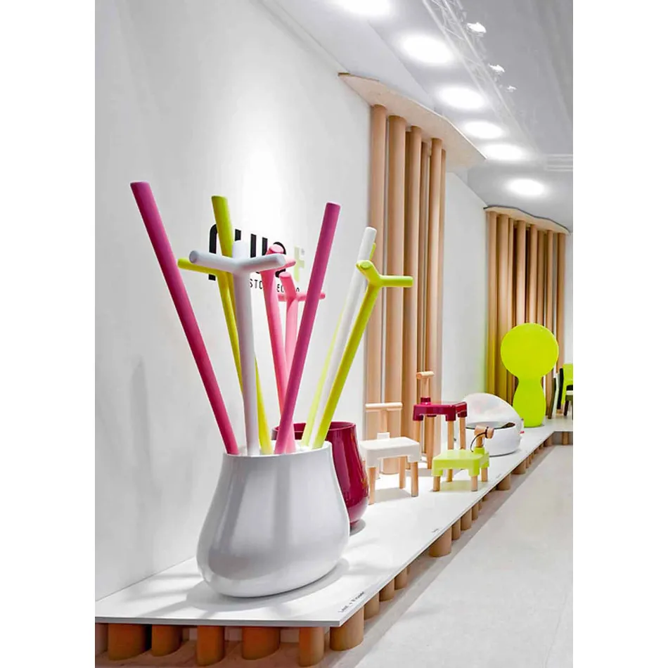 Decoratieve druppelvaas in polyethyleen Made in Italy - Monita Viadurini