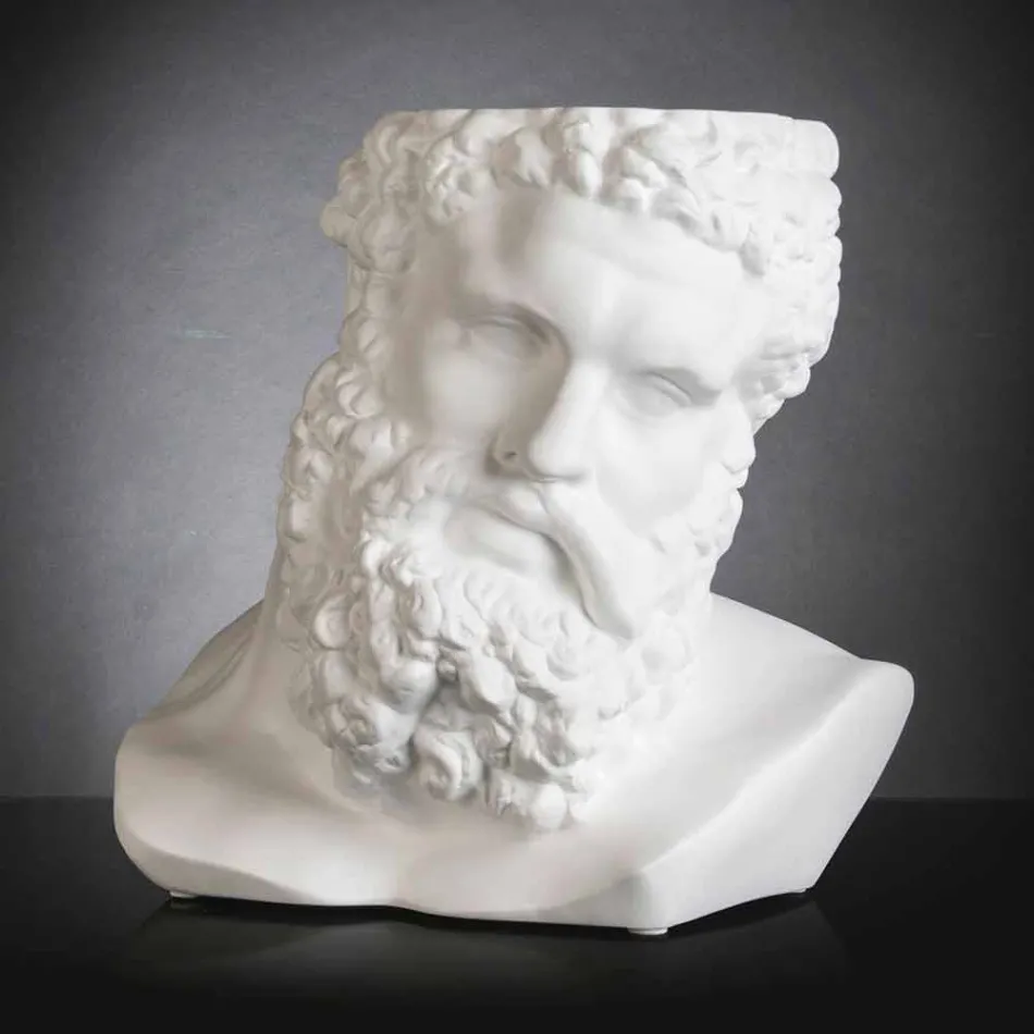 Handgemaakte gekleurde keramische decoratieve vaas gemaakt in Italië - Maciste Viadurini