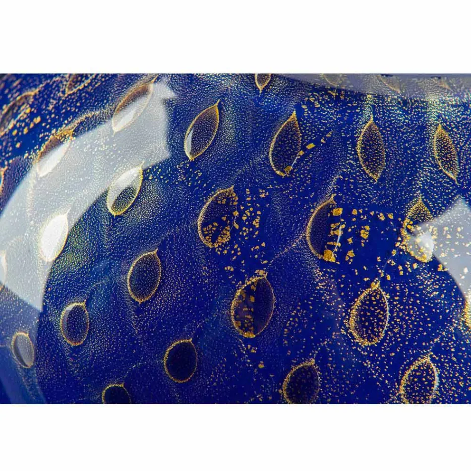 Decoratieve vaas in gekleurd Murano geblazen glas gemaakt in Italië - Barletta Viadurini