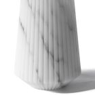 Vaas van wit Carrara-marmer of zwart Portoro-gestreept ontwerp - Cairo Viadurini