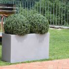 Tuinverdelerpot in gekleurd polyethyleen Made in Italy - Maddison Viadurini