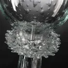 Elegante binnenvaas van geblazen muranoglas gemaakt in Italië - Copernicus Viadurini