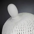 Elegante keramische binnenvaas handgemaakt gemaakt in Italië - Napoleone Viadurini