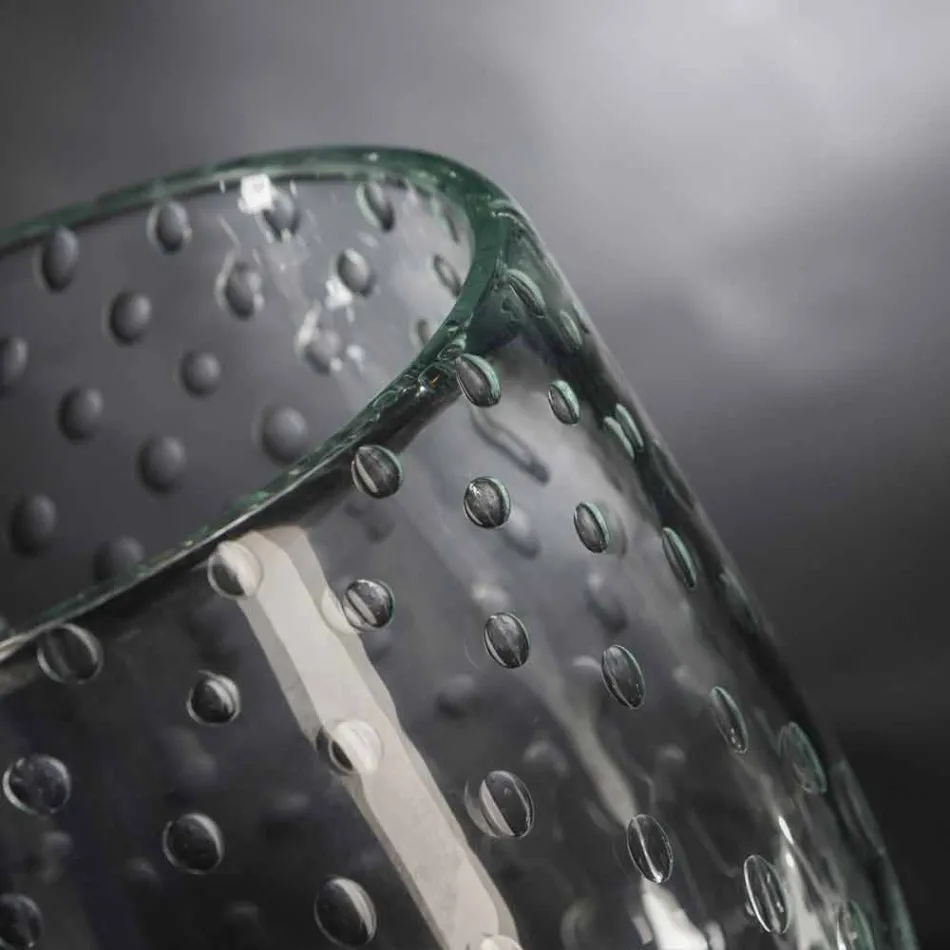 Elegante binnenvaas in muranoglas gemaakt in Italië - Copernicus Viadurini