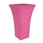 Tuinbloempot in gekleurd polyethyleen Made in Italy - Tremont Viadurini