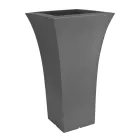 Tuinbloempot in gekleurd polyethyleen Made in Italy - Tremont Viadurini