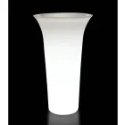 Ronde tuinplanter in polyethyleen Made in Italy - Tremont Viadurini