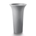 Ronde tuinplanter in polyethyleen Made in Italy - Tremont Viadurini