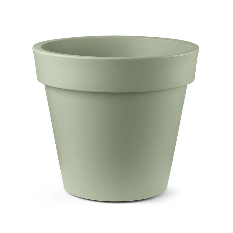 Grote buitenvaas van polyethyleen 4 maten Made in Italy - Emporium Viadurini