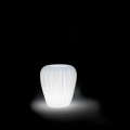 Modern design lichtgevende buitenvaas in polyethyleen, 2 stuks - Skin by Myyour