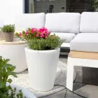 Lichtgevende vaas voor buiten en binnen, kleurrijk ontwerp in 3 afmetingen - Vasostar Viadurini