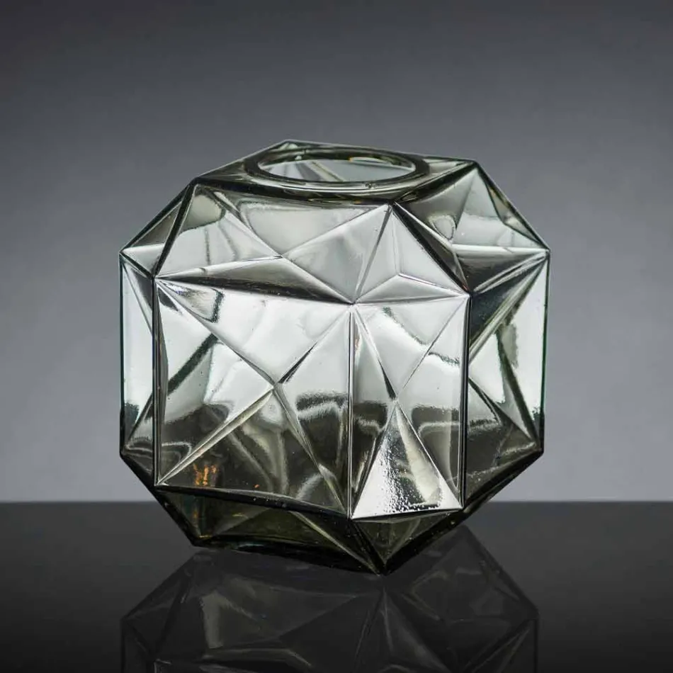 Moderne glazen binnenvaas, handgemaakt in Italië - Eagle Viadurini