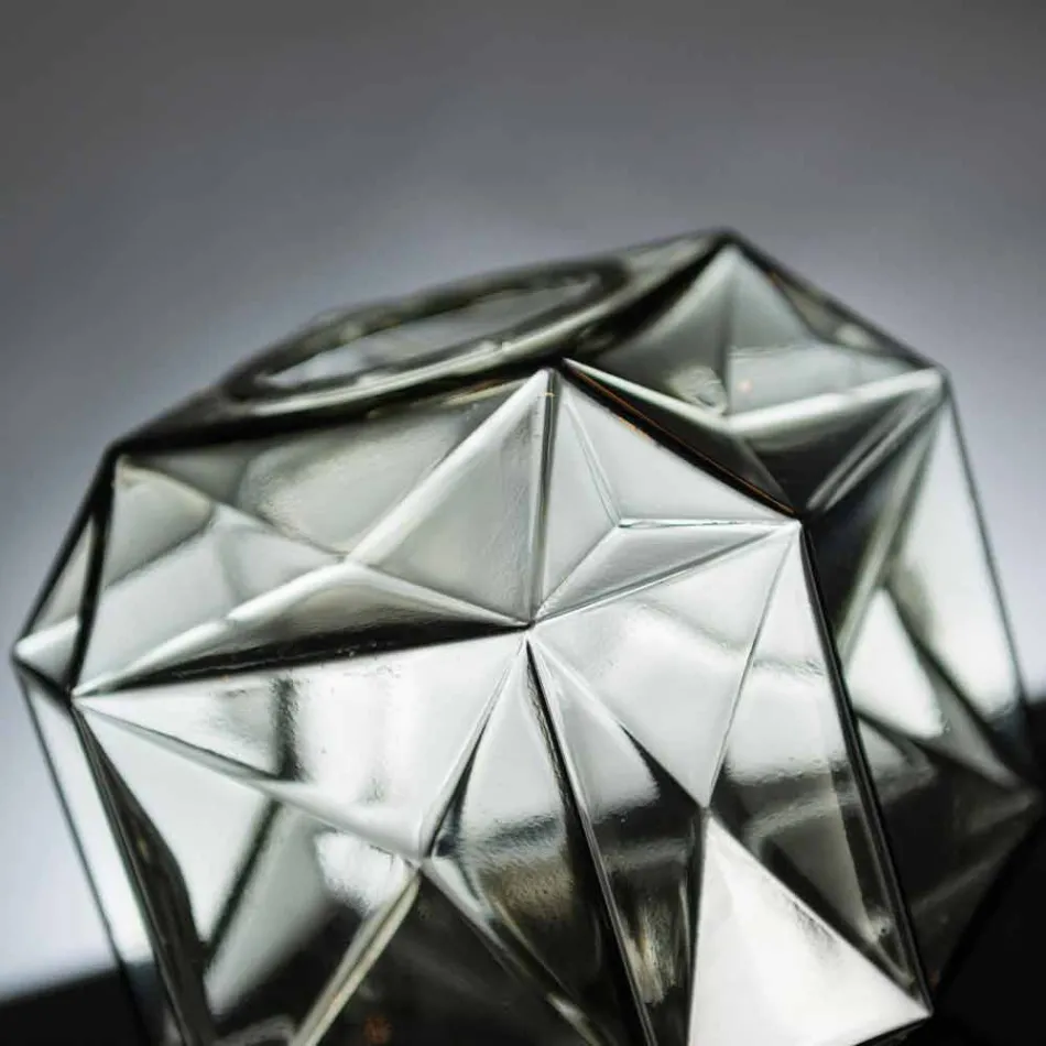 Moderne glazen binnenvaas, handgemaakt in Italië - Eagle Viadurini